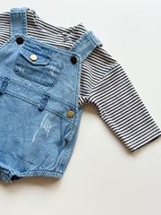 Mini Explorer Romper Set