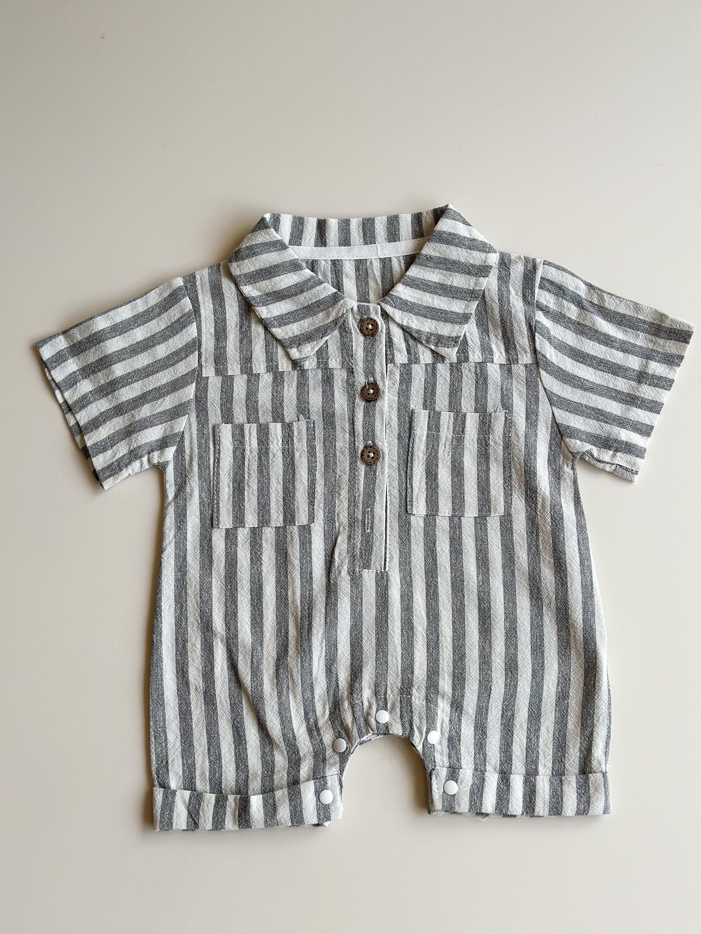 Playtime Stripe Romper