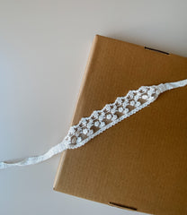 Vintage Riley lace head tie