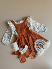 Piper suspender  frock set