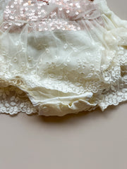 Twinkle Lace Romper