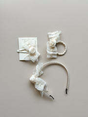 Ivory Bloom Trio Set
