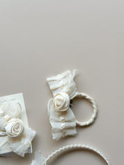 Ivory Bloom Trio Set
