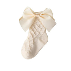 Vintage bow socks