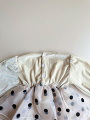 Aubrey Cream dress with headband