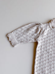Mabel Knit bodysuit+bonnet