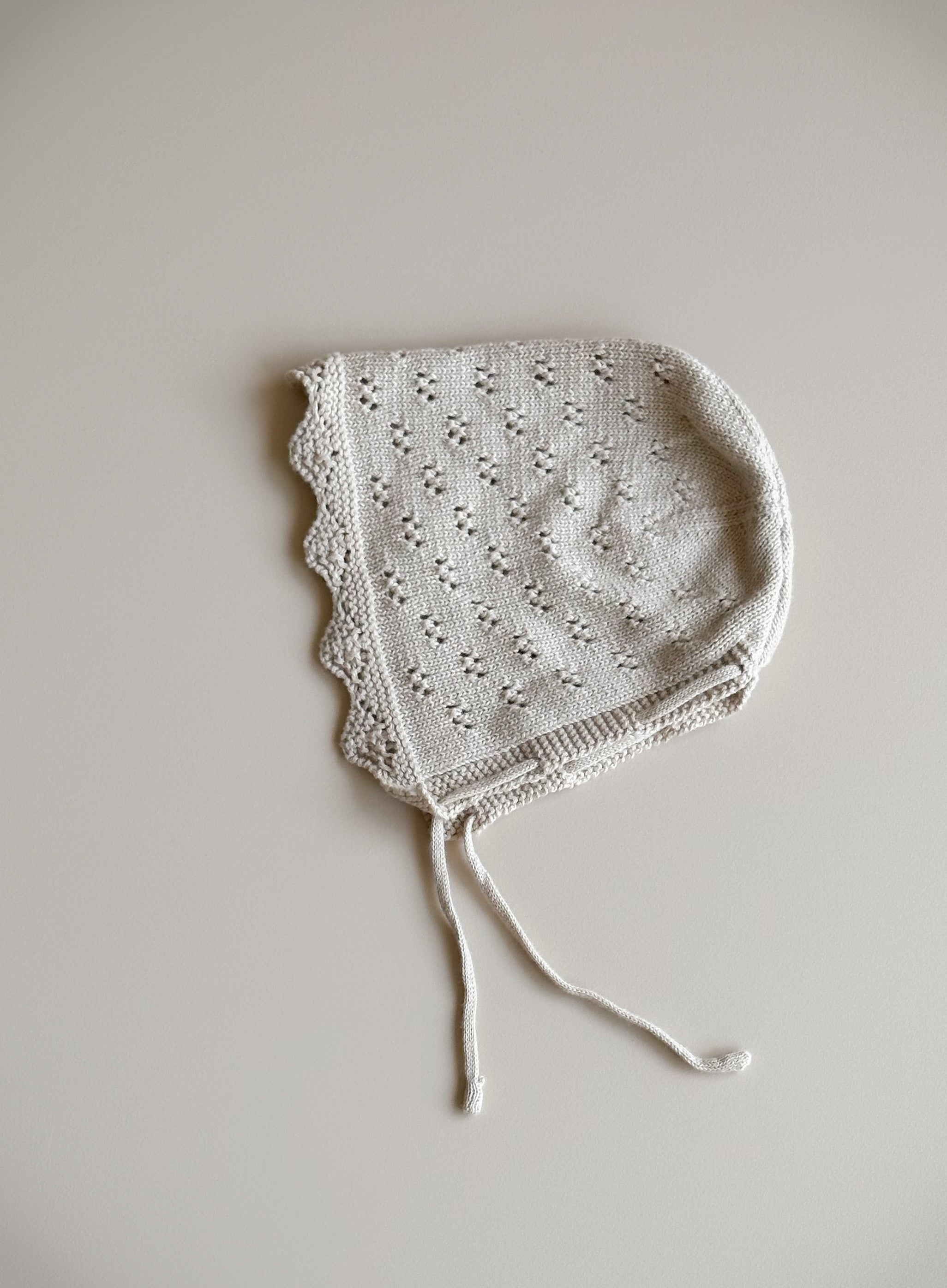 Mabel Knit bodysuit+bonnet
