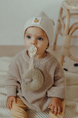 Moon pacifier holder