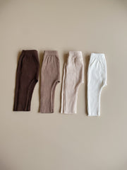 Ribbed leggings