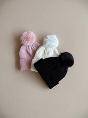 Pom pom Beanie