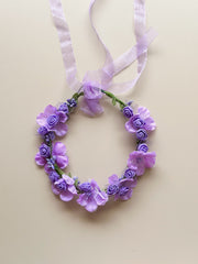 Eden floral tiara
