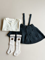 Mae knit suspender dress