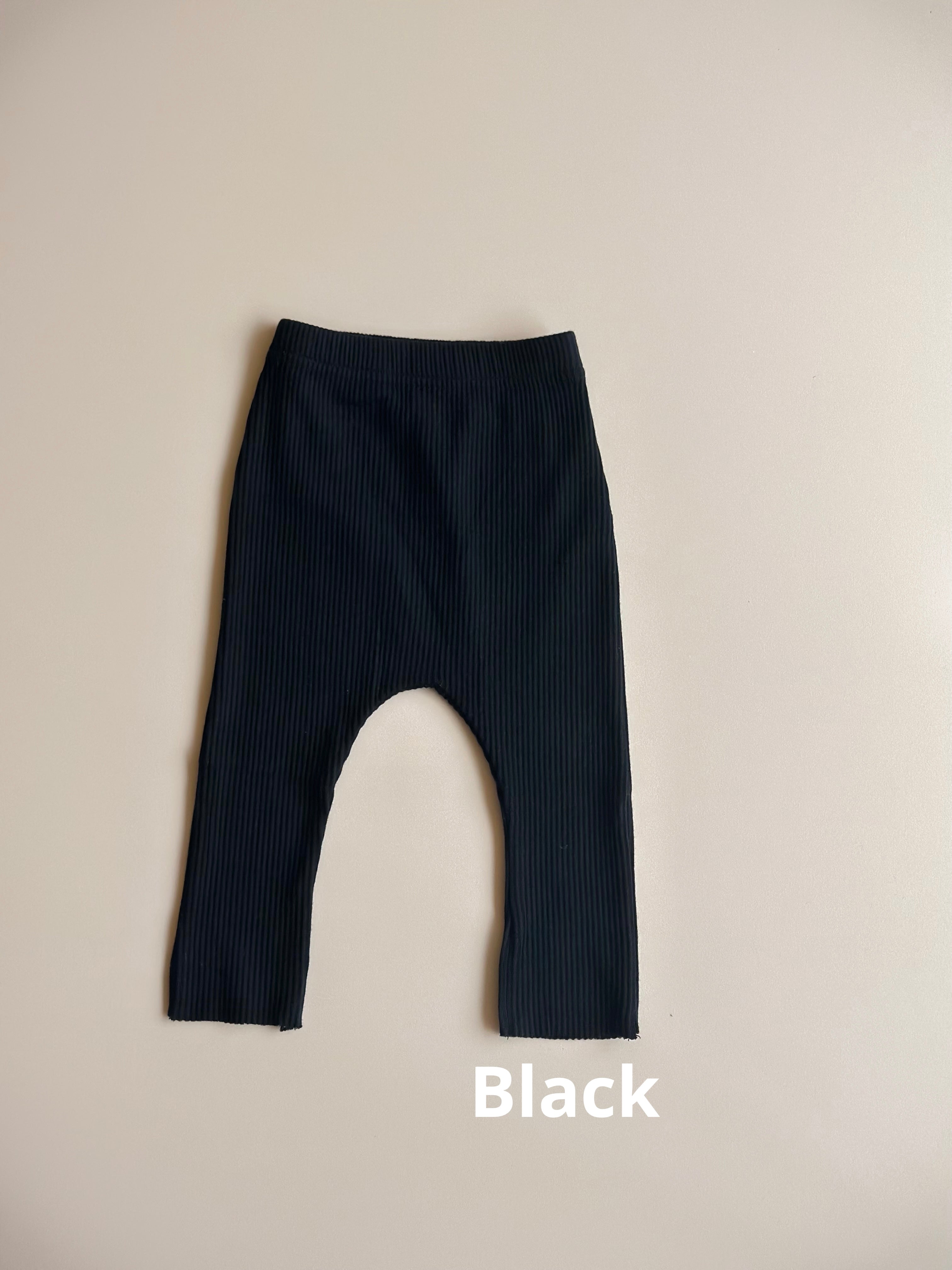 Ribbed leggings