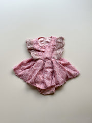 Roselle lace romper