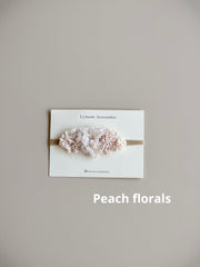 Floral tiara headbans