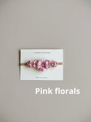 Floral tiara headbans