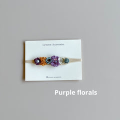 Floral tiara headbans