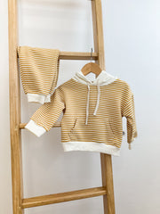 Cozy Stripe Hoodie Set