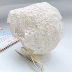 Elowen Vintage Lace Bonnet