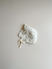 Ivory Blossom Bonnet