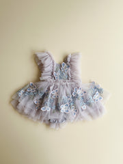 Lilac bloomelle romper