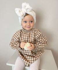 Mae Gingham Romper
