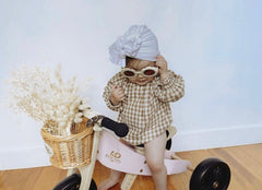 Mae Gingham Romper