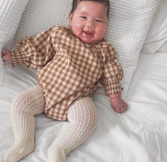 Mae Gingham Romper