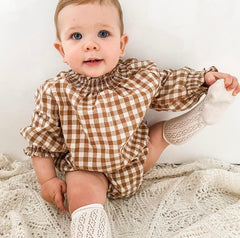 Mae Gingham Romper