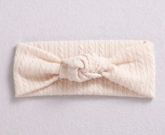 Luna Knotted cardigan knit headband