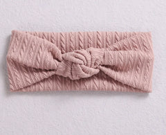 Luna Knotted cardigan knit headband
