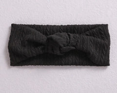 Luna Knotted cardigan knit headband