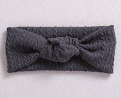 Luna Knotted cardigan knit headband