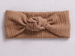 Luna Knotted cardigan knit headband