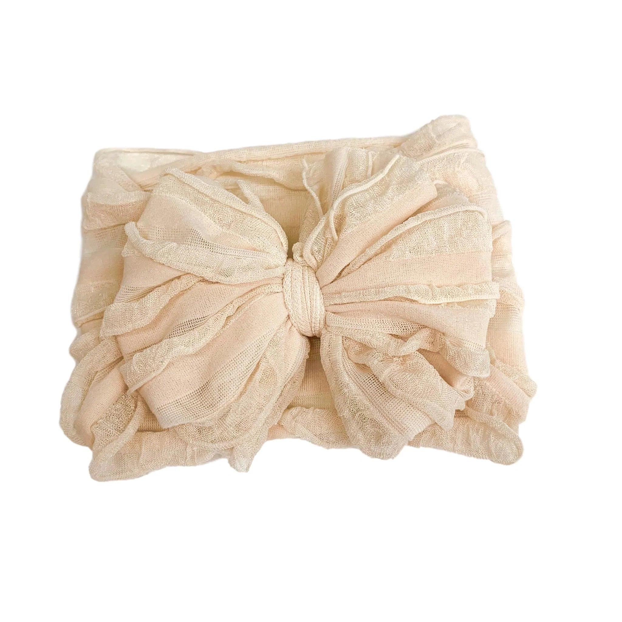 nylon frills headband