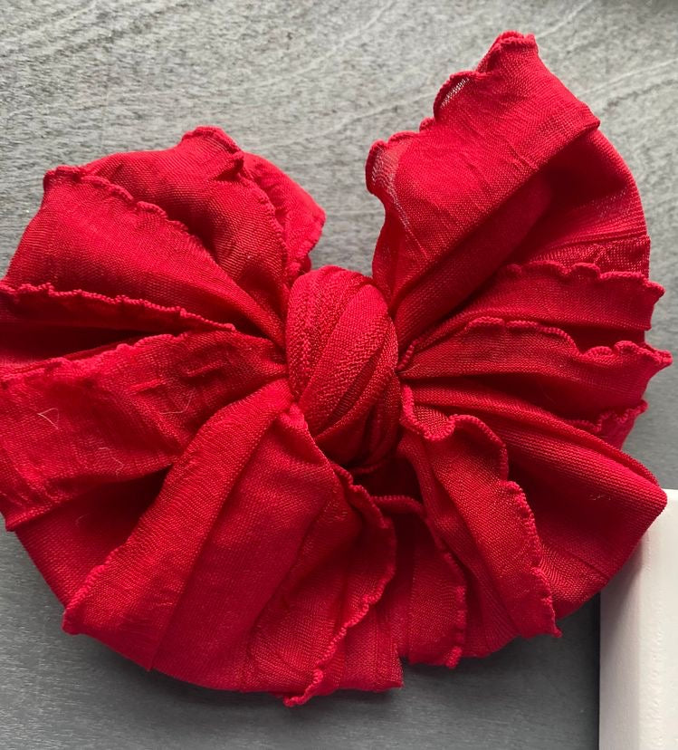 nylon frills headband