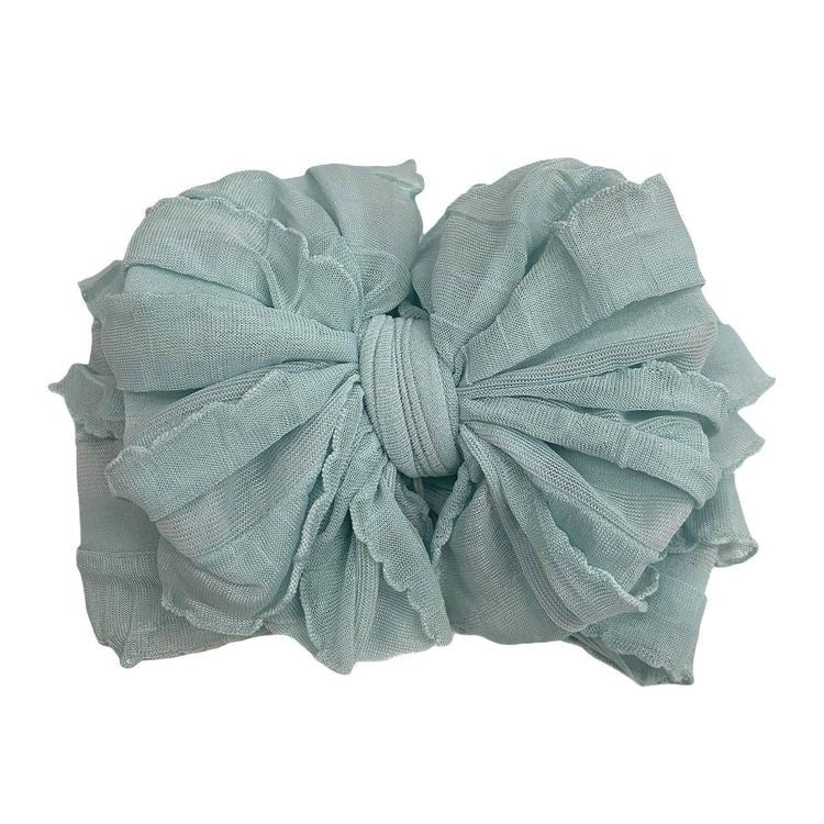 nylon frills headband
