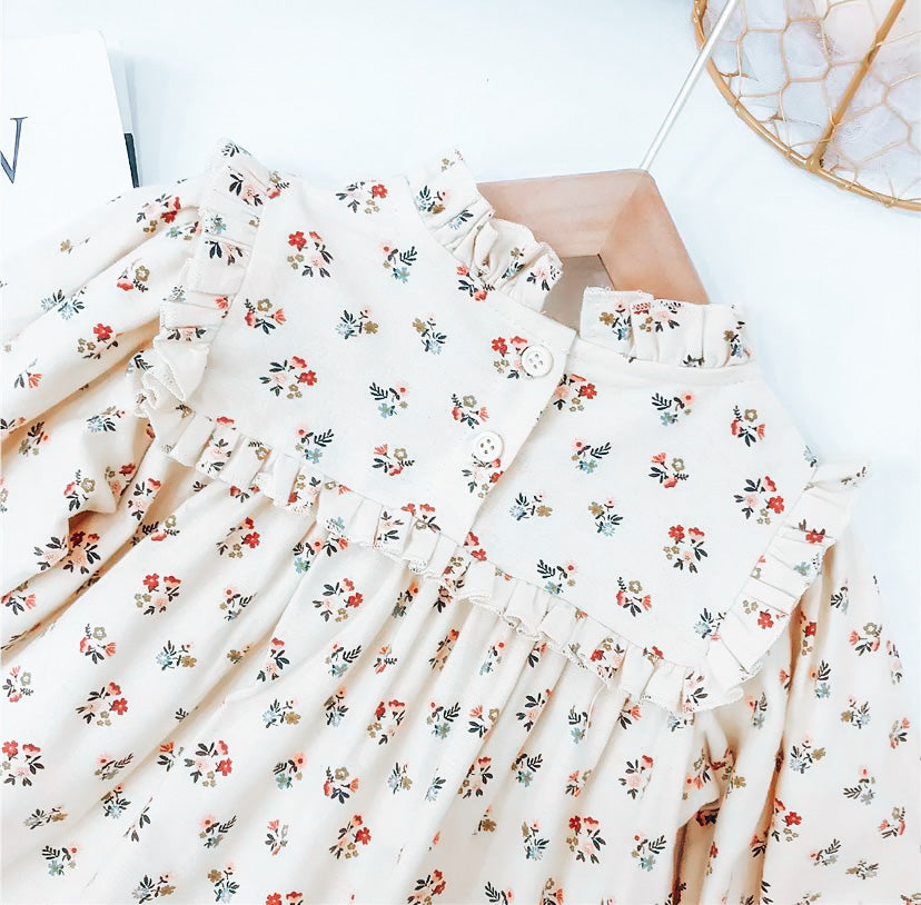 Ditsy floral Corduroy frock