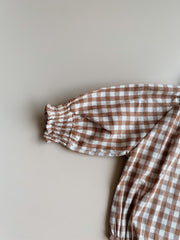 Mae Gingham Romper