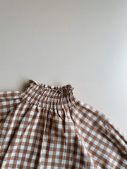Mae Gingham Romper