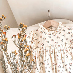 Ditsy floral Corduroy frock
