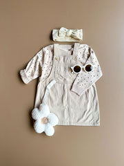 Polka Charm Pinafore Set