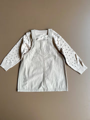 Polka Charm Pinafore Set