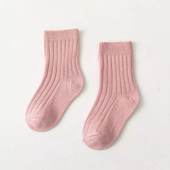 Classsic sunken stripe short socks