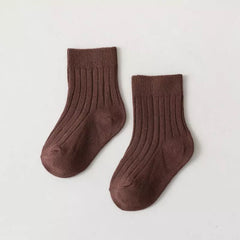 Classsic sunken stripe short socks