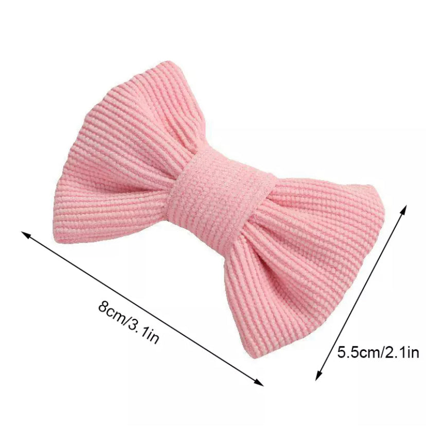 Emma bow Alligator Clips