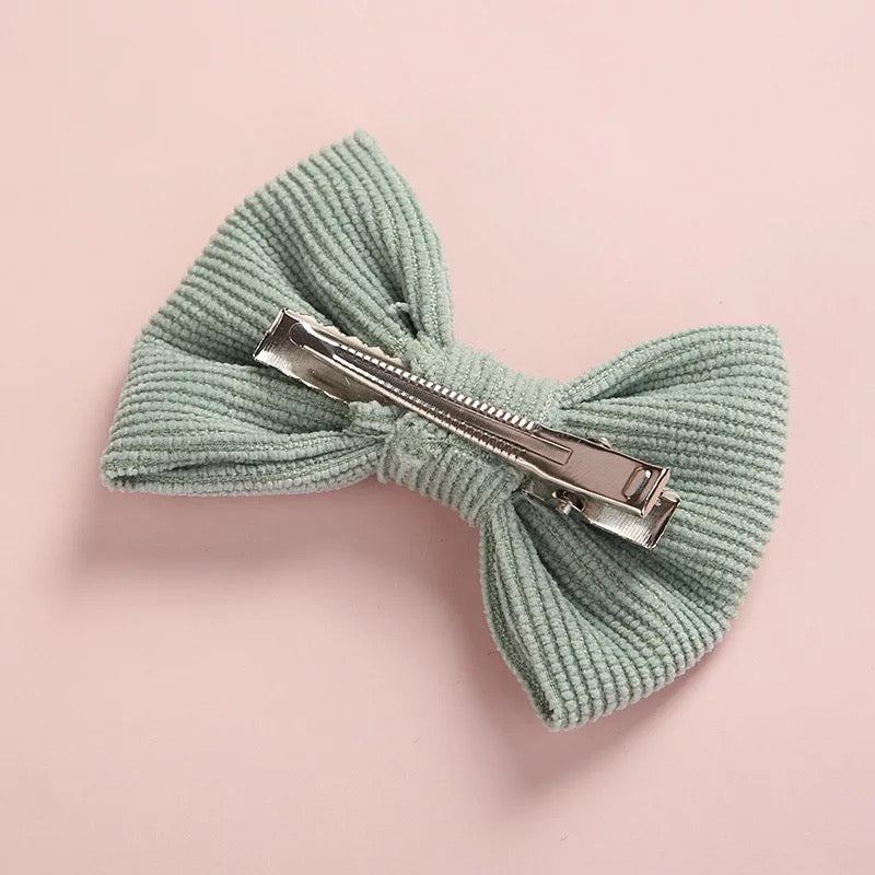 Emma bow Alligator Clips