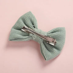 Emma bow Alligator Clips